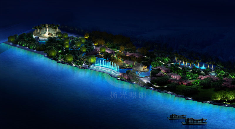 園林夜景照明設計 園林夜景照明設計
