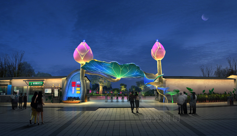 主題樂(lè)園景觀照明 主題樂(lè)園景觀照明